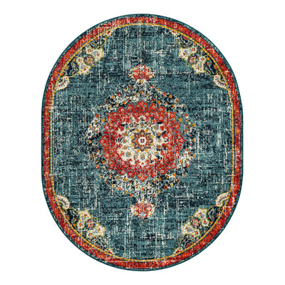 Galyean Oriental Area Rug