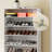 40 Pair Shoe Cabinet With Adjustable Shelves-1961297385