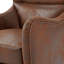 Chaise rembourrée avec accoudoirs, ensemble de 2