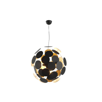 Everly 6 - Light Black Sphere Pendant