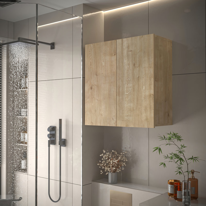 75 cm H Wall Unit, Oak