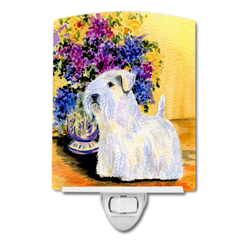 Sealyham Terrier Ceramic Night Light