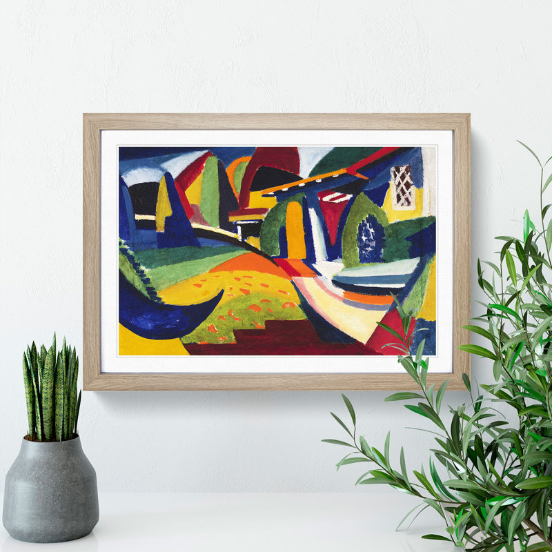 Scheherazade by Henry Lyman Sayen - Picture Frame Painting, 36cm H x 48cm W x 2cm D, Oak Framed