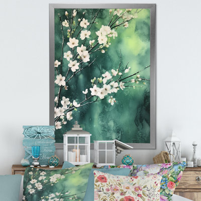 " Emerald Cherry Blossoms Symphony I "