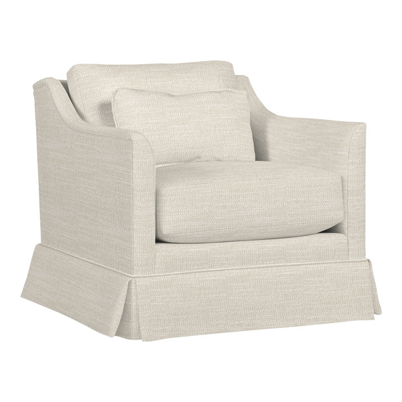 Newlin 33.5" Newlin Chair, Tommy Flax
