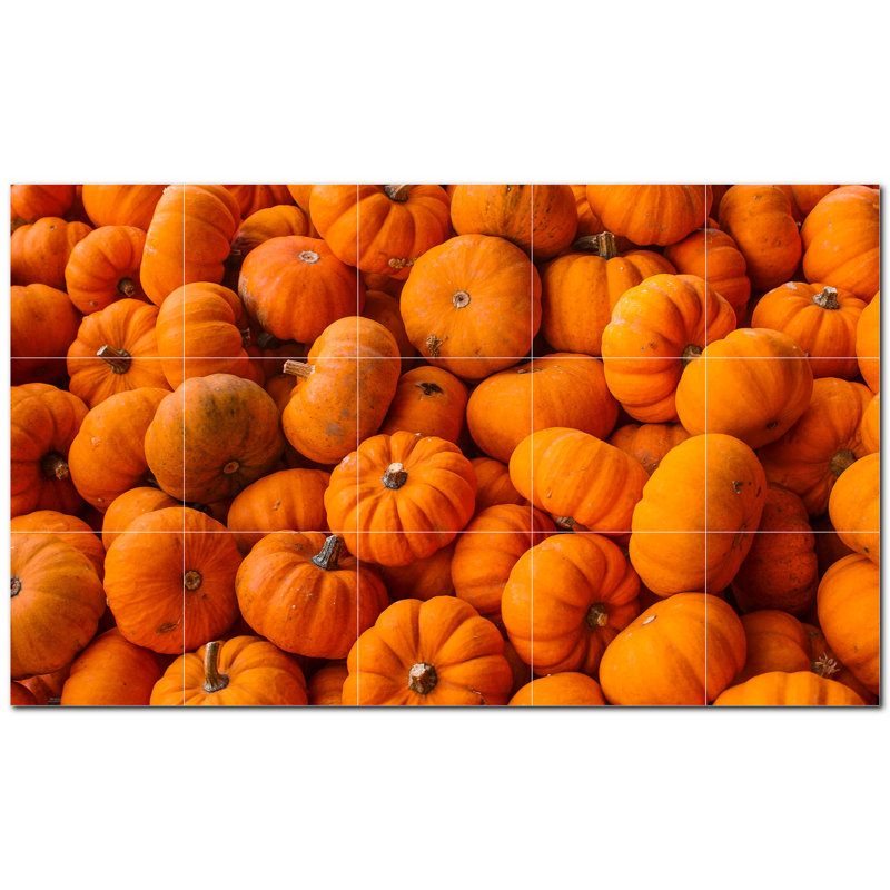 Panneau mural décoratif en céramique 12 po x 12 po Fruit Photo