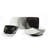 Eclipse 18 Piece Ceramic Dinnerware Set - Service for 6