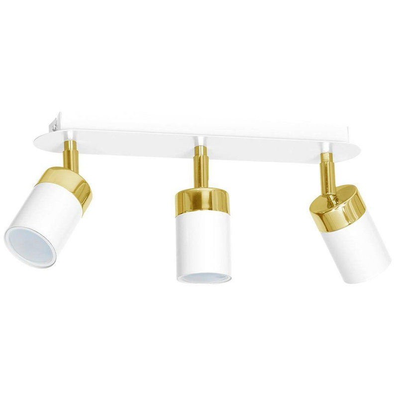 Breidy Spotlight, White/Gold