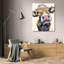 «Bungalow Rose Keller», art sur toile tendue par Lee, Hazel the Cow