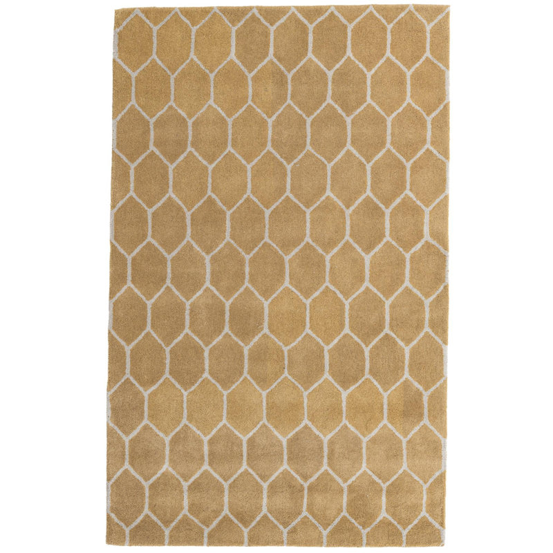 Tapis doré 5x8 Iverson