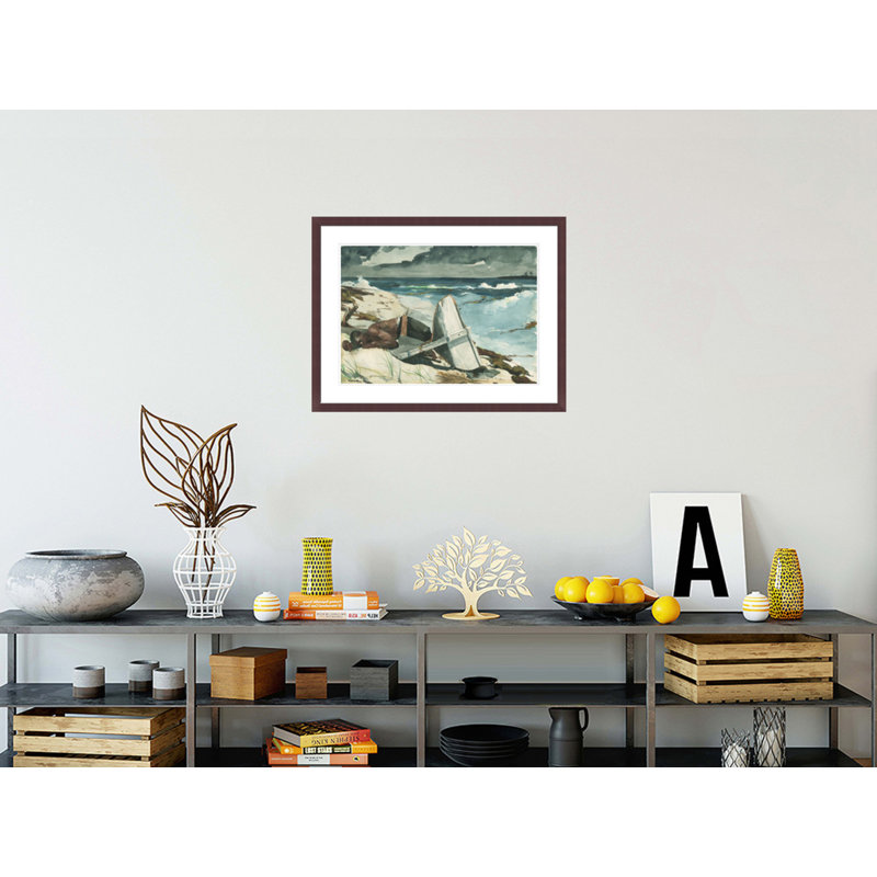 «After the Hurricane Bahamas» par Winslow Homer, impression giclée sur cadre, H 22,64 po x l 29,5 po
