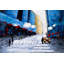 «Blue Buildings», reproduction sur toile