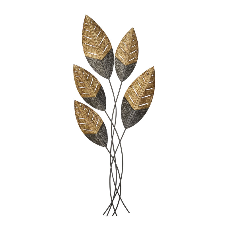 Boho Plants & Flowers Wall Decor on Metal