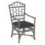 Chippendale Upholstered Arm Chair-1220169755-1252848224