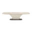 Fantosini Pedestal Dining Table - Silver Mist