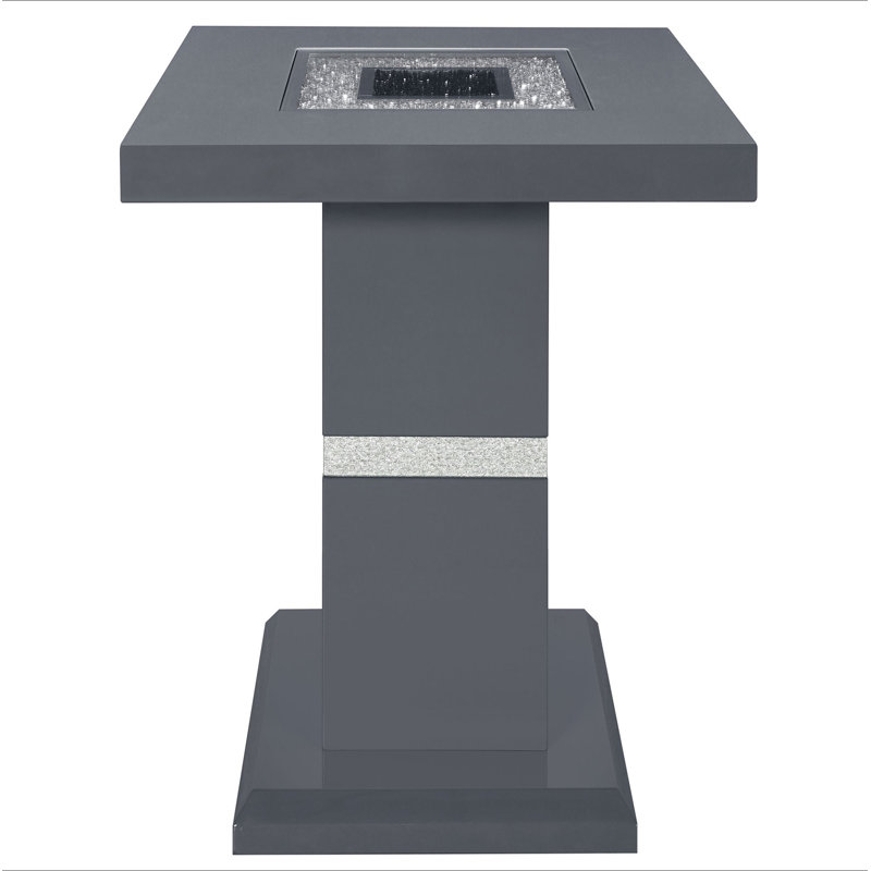 ARIYA WHITE END TABLE, White