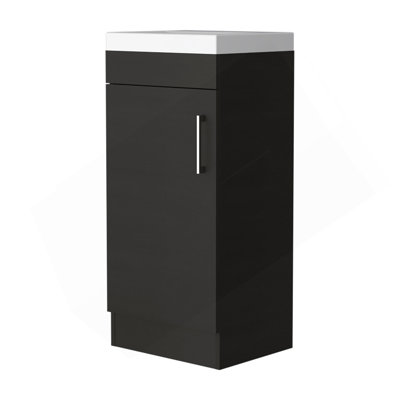 Meuble-lavabo rectangulaire Wenge