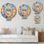 Horloge murale en métal-93394117