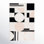Felipe Blush Black Hand-Woven Wool Geometric Rug