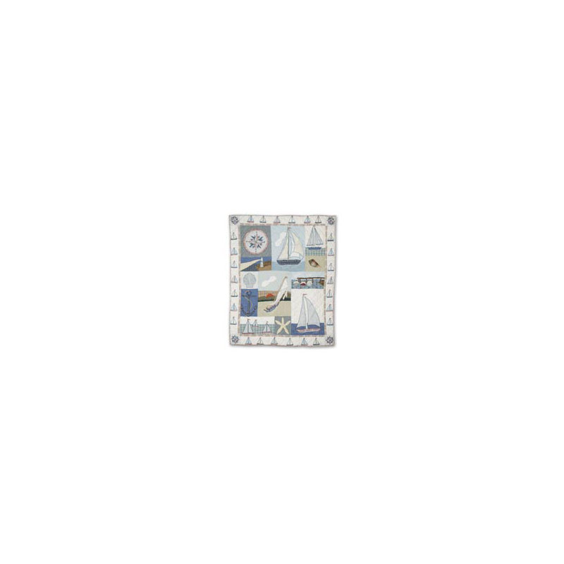Nautical Weighted Throw Blanket