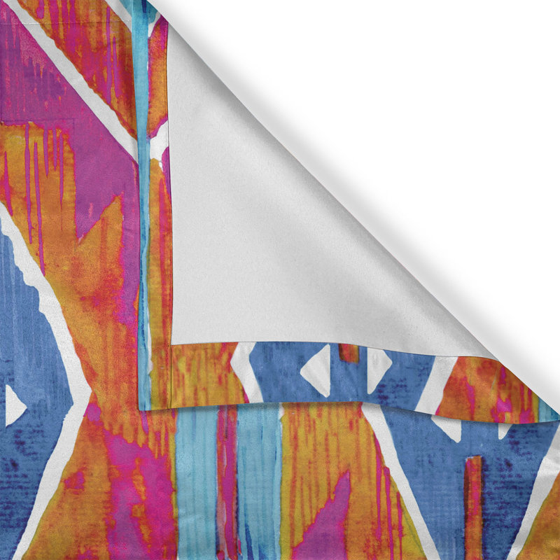 Semi Sheer Curtain Pair
