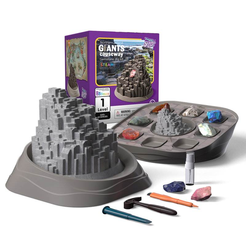 Hape: Science Can: Northern Ireland Giants Causeway Gemstone Dig Trousse