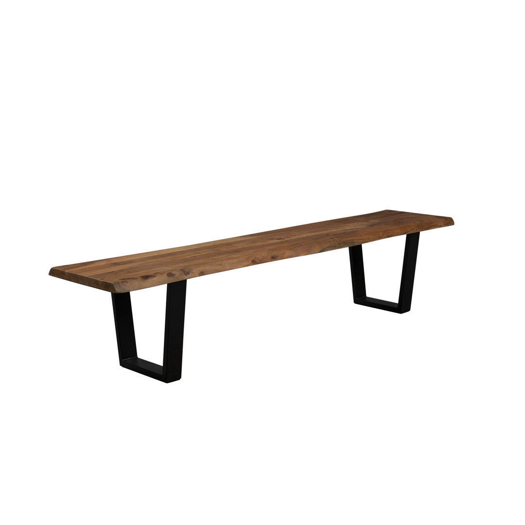 Aka Wood Bench black