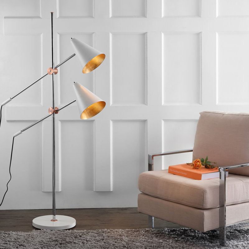 Myrie 71'' Task Floor Lamp, White