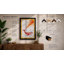 Whale in Colour Modern 1 Piece Single Picture Frame Wall Art-136552002-136552001