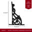Supports de tablettes en fonte Midge Victorian Colonial