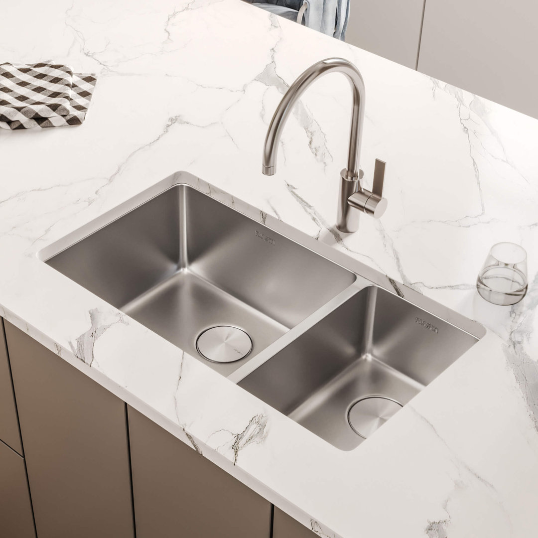 Ruvati 32-inch Undermount Kitchen Sink 16 Gauge Stainless Steel Ruvati 
