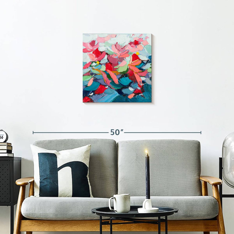 Pastel Internodes, 20" H x 20" W