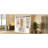 On-trend Multi-functional Entryway Hall Tree With Storage, Bench, Coat Rack, And Shoe Cubbies In White