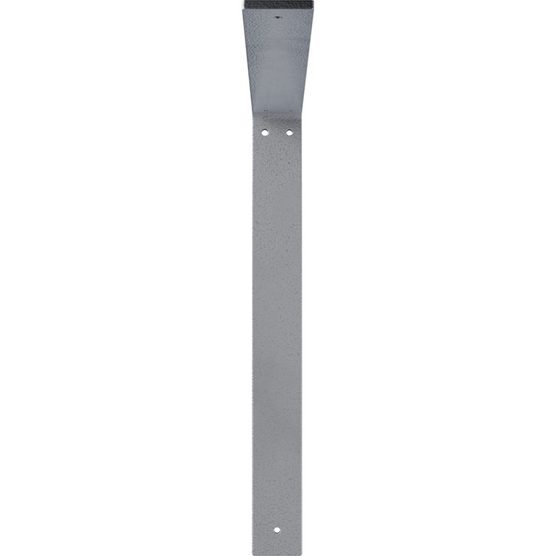 2"W x 18"D x 18"H Hamilton Steel Bracket, Hammered Light Blue, 18" H x 2" W x 18" D, Hammered Light Blue
