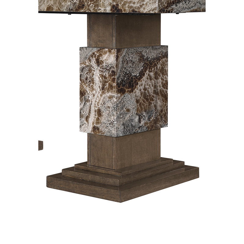 D12 BROWN DINING TABLE