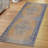 Abstract Geometric Pattern Non Woven Soft Printed Rug Perfect for Modern Home Decor-114329982
