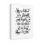 With Strength Proverbs 31:25 - Wrapped Canvas Print