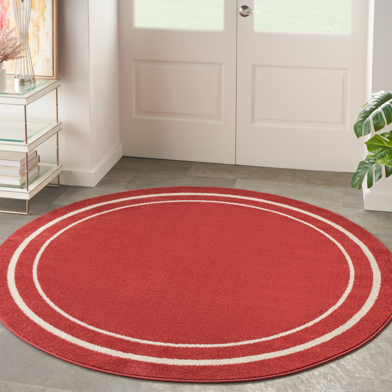 Tapis intérieur / extérieur Nourison Essentials, Rond 6 pi