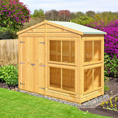 Shire Sun Hut Potting Shed 8 Ft X 4 Ft