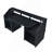 Rectangular Music Desk with 2 Open Compartment