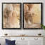 Mouvement encadré doré sur toile tendue - prêt à accrocher-606940350-607027759-607027758