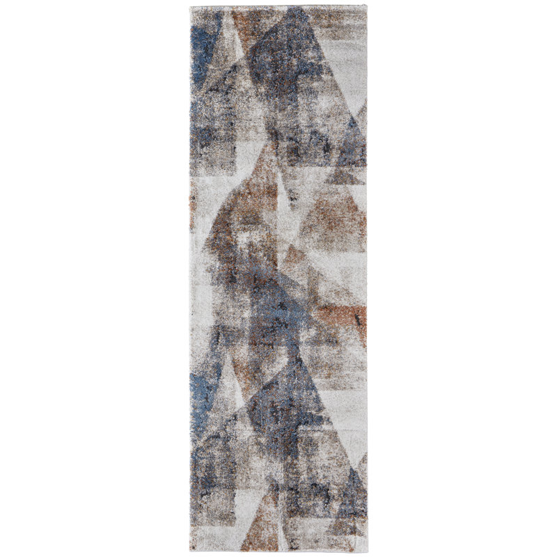 Rivah Performance Abstract Indoor Rug, Runner 2'-6" x 8'