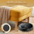 Rainbow-Inspired Linen Upholstered Chaise Lounge with Curved Backrest-1078484647