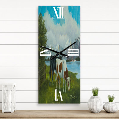Metal Wall Clock