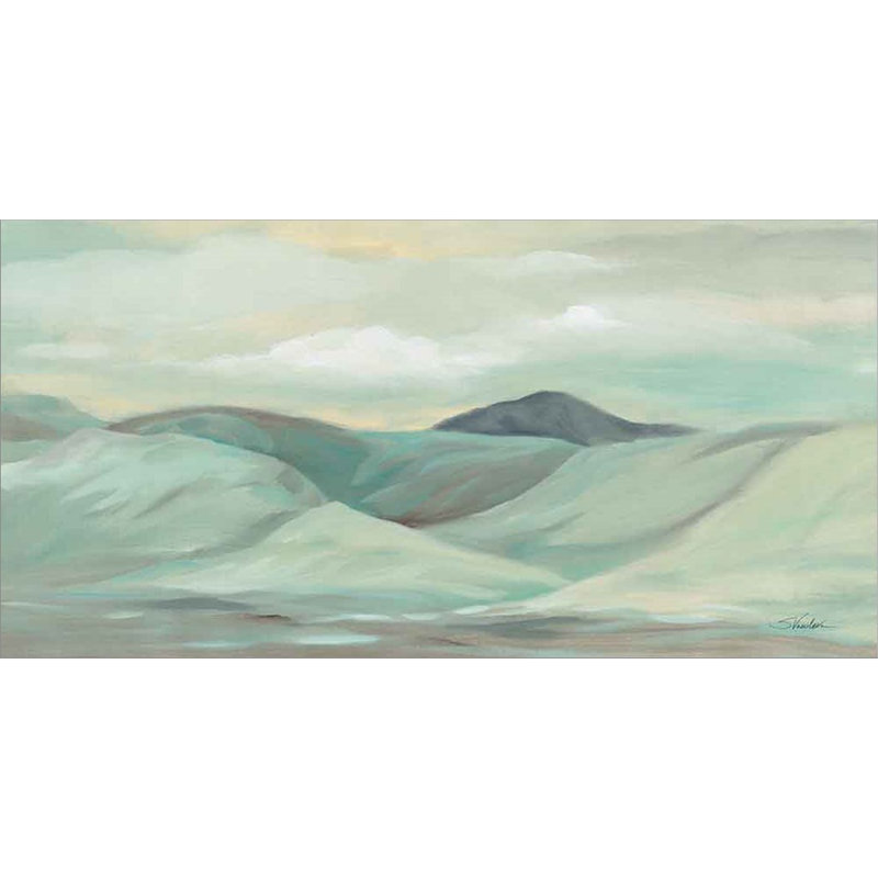«Mint Hills» par Silvia Vassileva, art mural sur toile