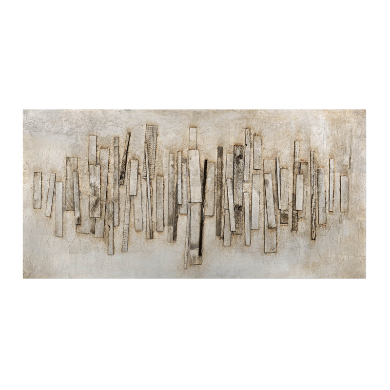 Handmade Solid Wood Wall Decoration Abstract