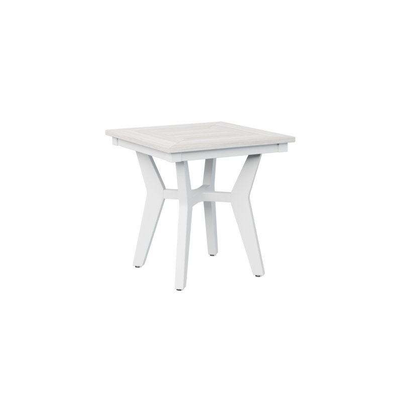 Table de bout carrée Newtowne, Coquillage