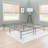 Franson Metal Folding King Platform Bed Frame-767823864
