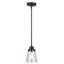 Luminaire suspendu conique à 1 lumière