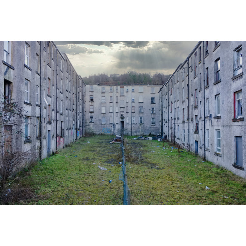 Derelict by Richard Johnson - Wrapped Canvas Print, 30cm H x 46cm W